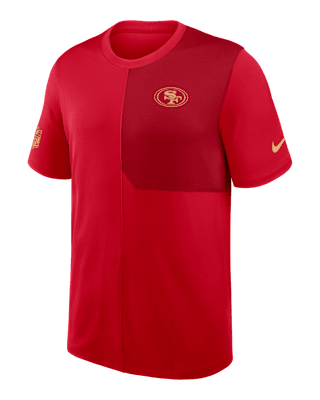 San Francisco 49ers Sideline Coach Men's Nike Dri-FIT NFL Top